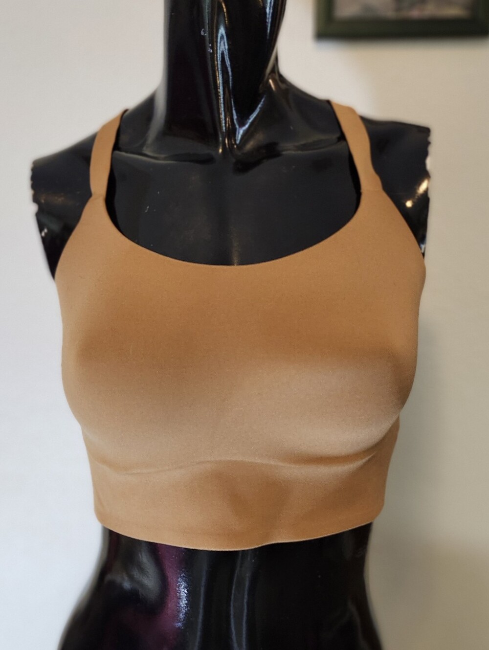 Offline By Aerie Tan Racerback Sportsbra Size L